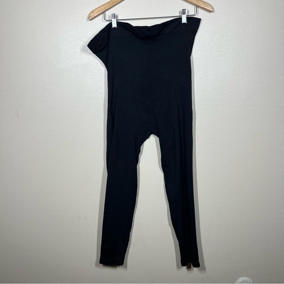 Knix Womens Plus Seamless BlissFit Maternity Black Leggings Size XXXL - Picture 6 of 9